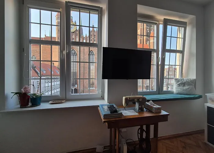 In Old Town - View Of Mariacki Church Appartement Gdańsk